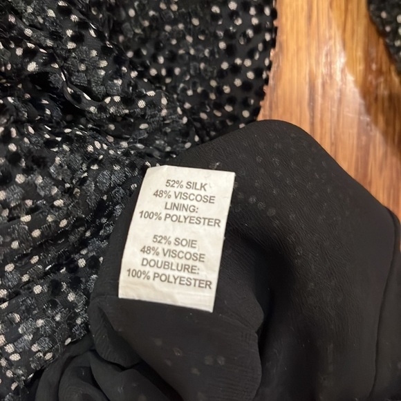 Ramy Brook Woman’s Black Printed Top Size XS - Picture 6 of 6